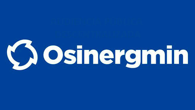 Logo Osinergmin, Organismo Supervisor de la Inversión en Energía y Minería